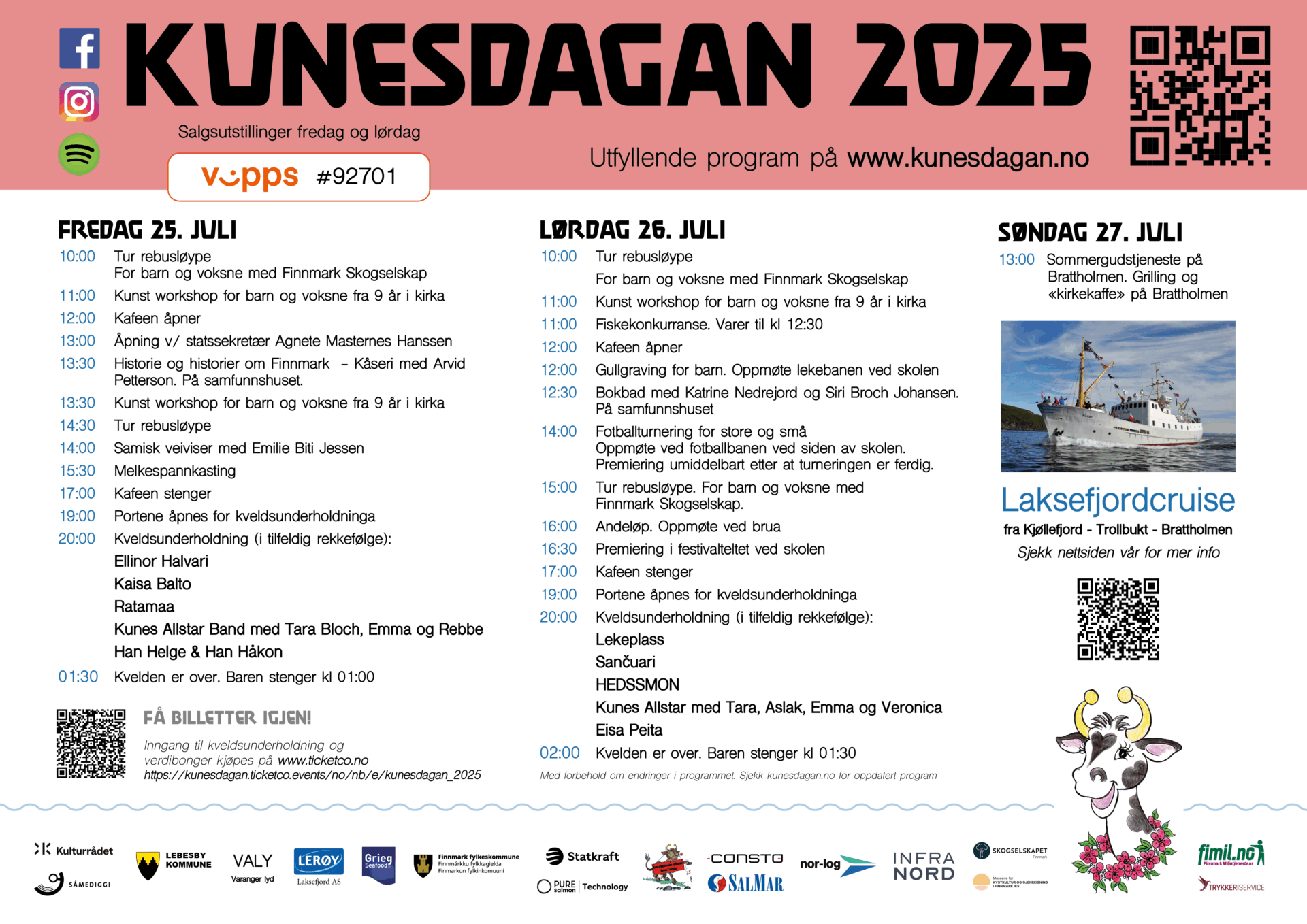 Program Kunesdagan 2025
